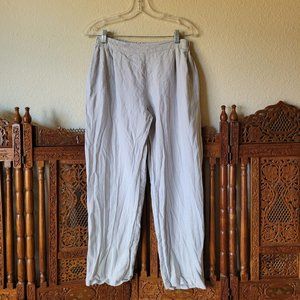 Linen Handmade Studio - Leticia linen pants - light grey